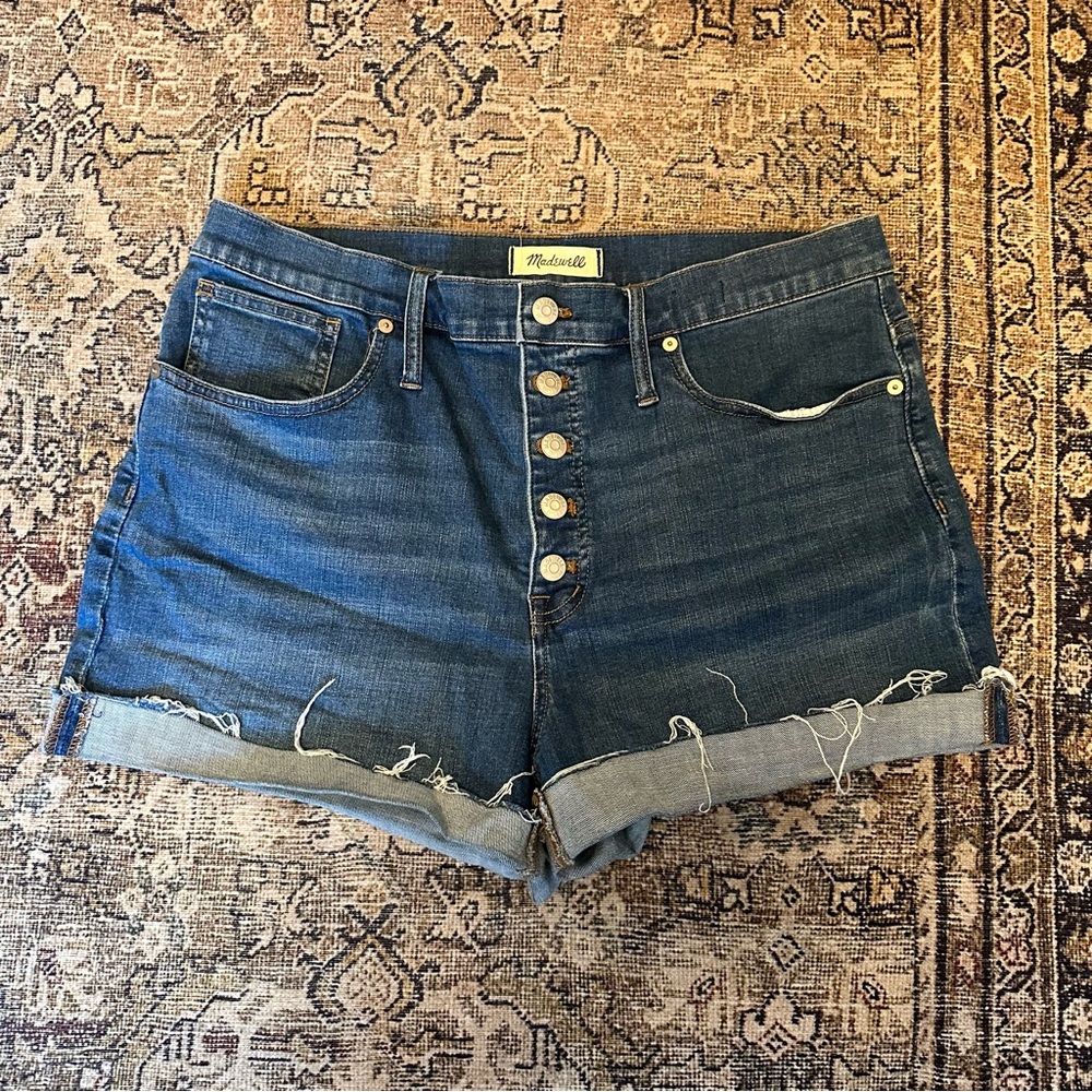NWOT Madewell High-Rise Denim Shorts